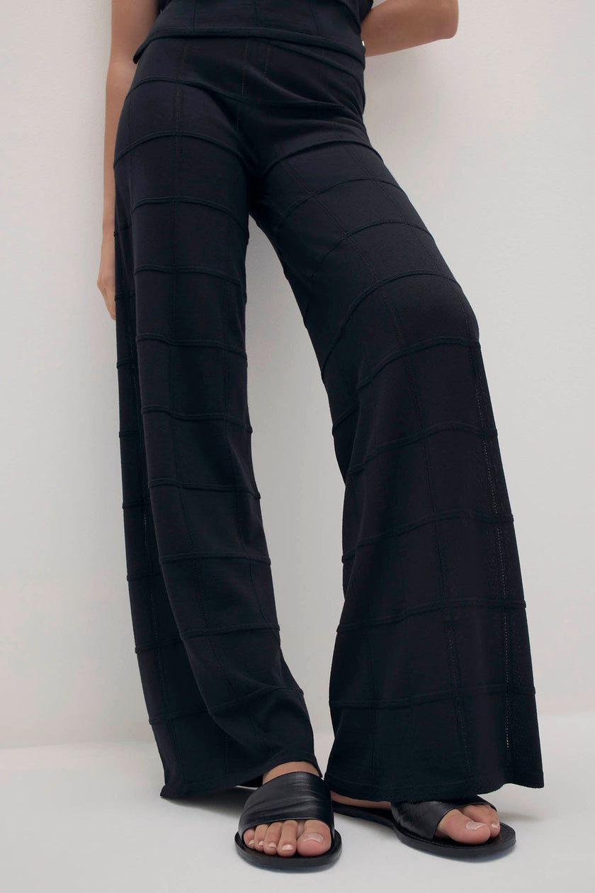 AMALFI MERINO BLEND WIDE-LEG PANT