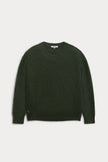 AGNES BRUSHED CASHMERE CREWNECK SWEATER