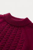 BAILEY CABLEKNIT MOCK NECK
