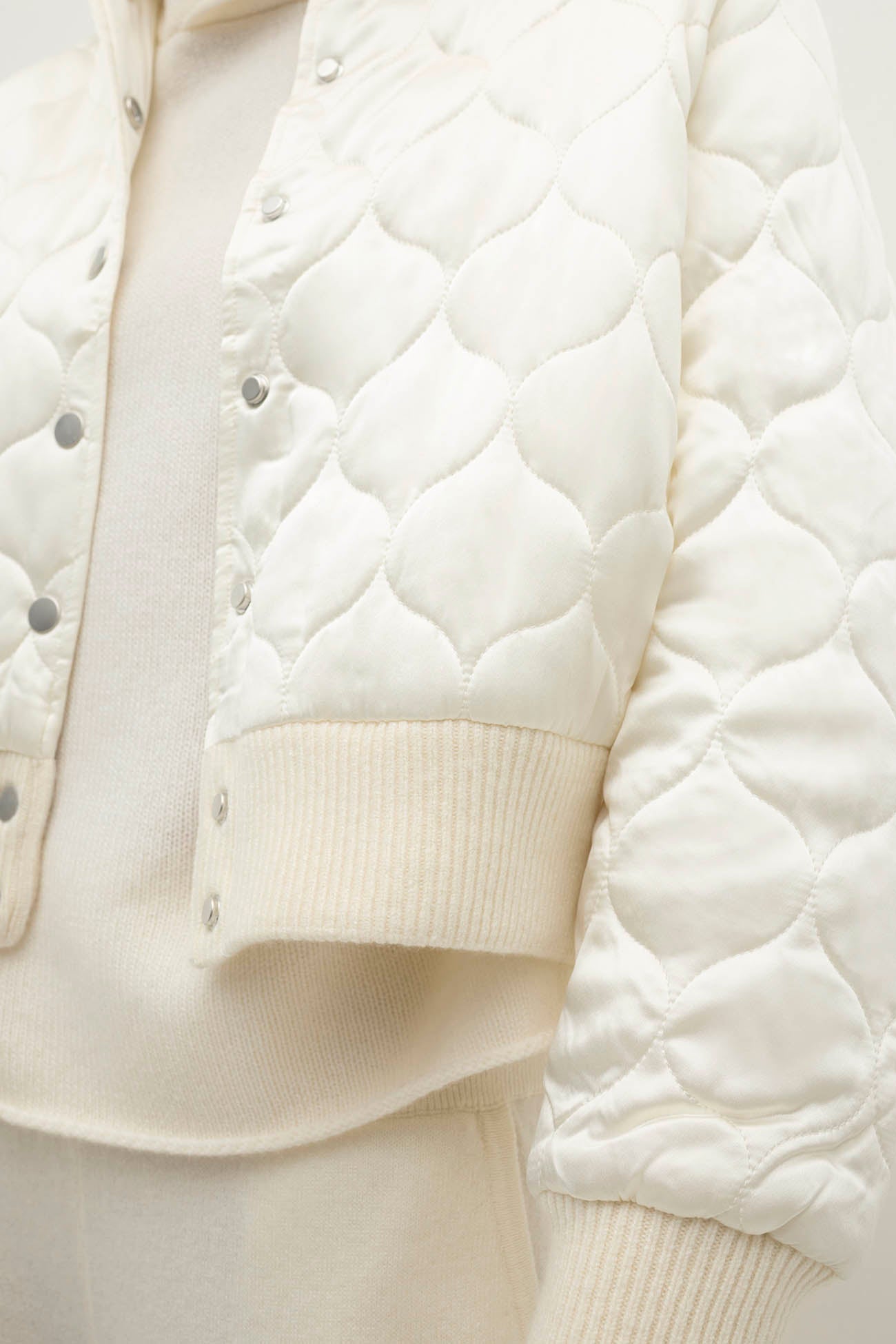 BECCA SILK BOMBER JACKET