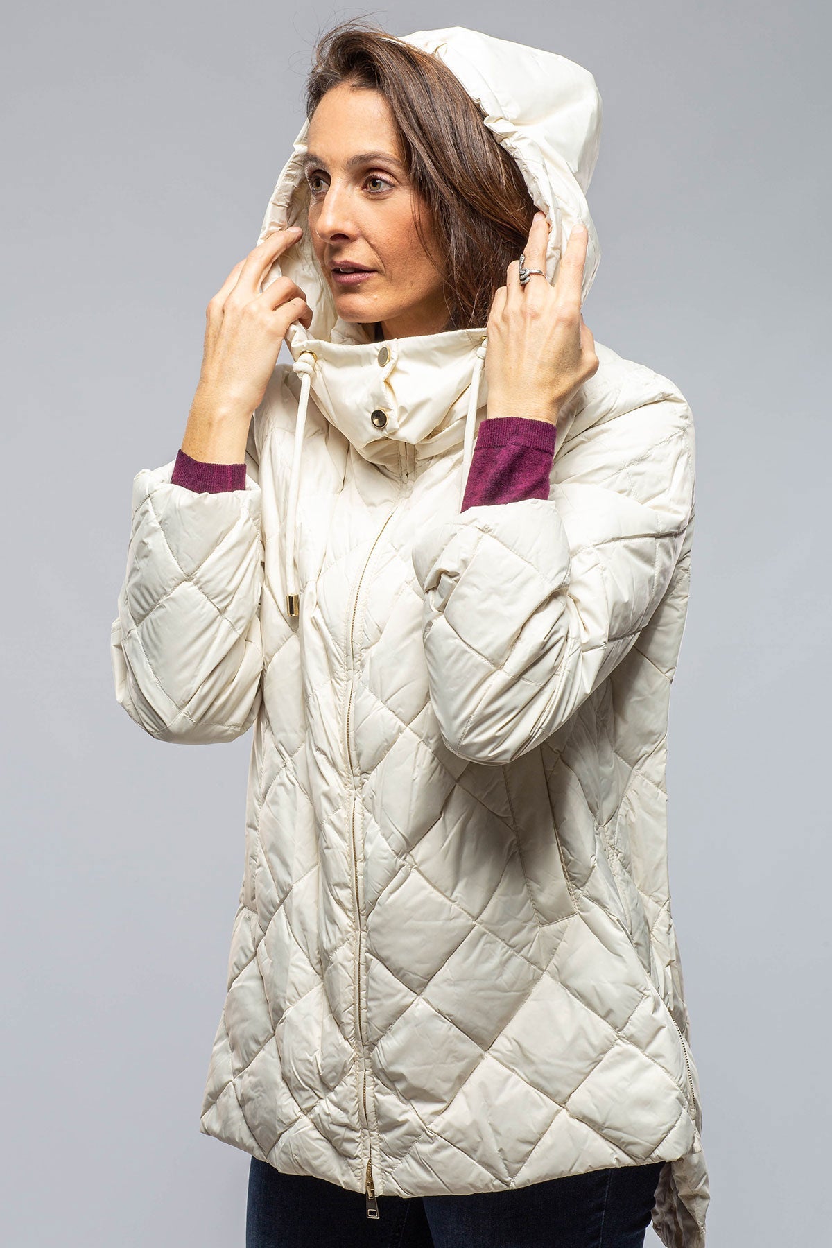 Alecia Quilted Down Coat