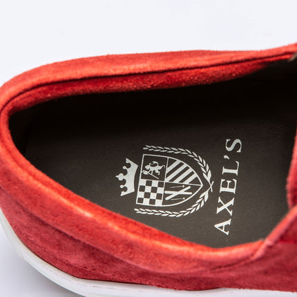 Salina Suede Sneaker Red